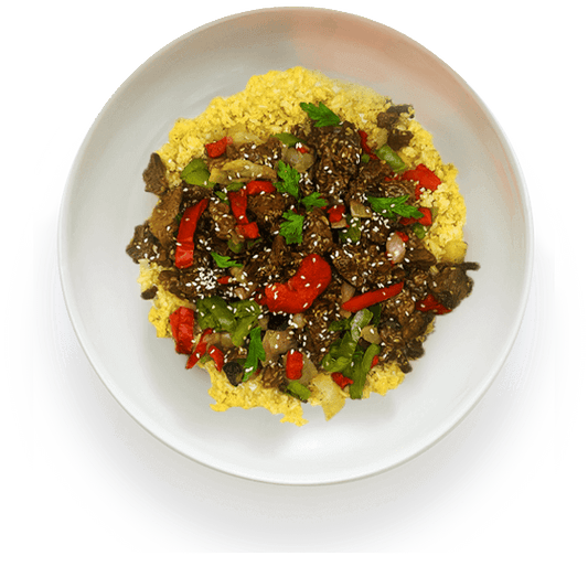 Sesame 'Beef' Stir Fry