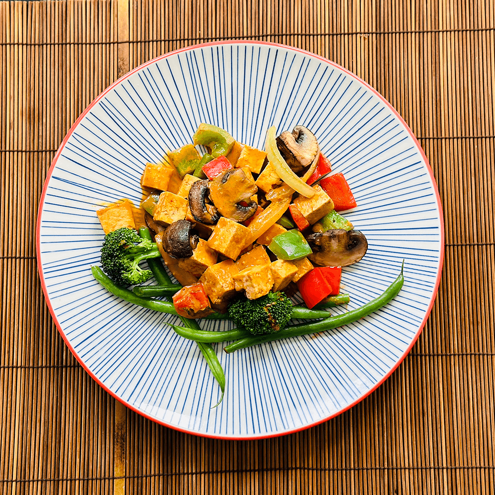 Coconut Red Curry Tofu