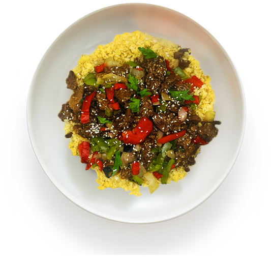 Sesame 'Beef' Stir Fry