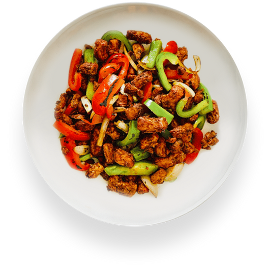 Chili-lime Chick’n Fajitas