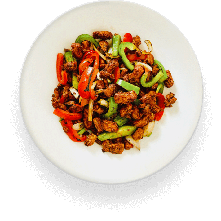 Chili-lime Chick’n Fajitas