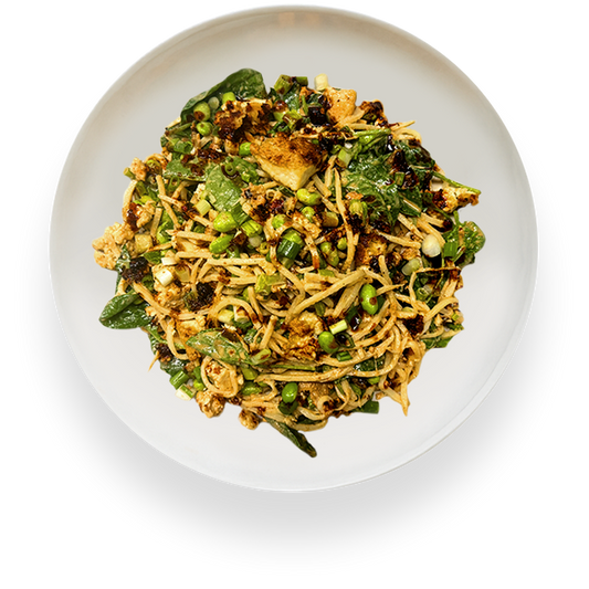 Chili Crisp Garlic Noodles