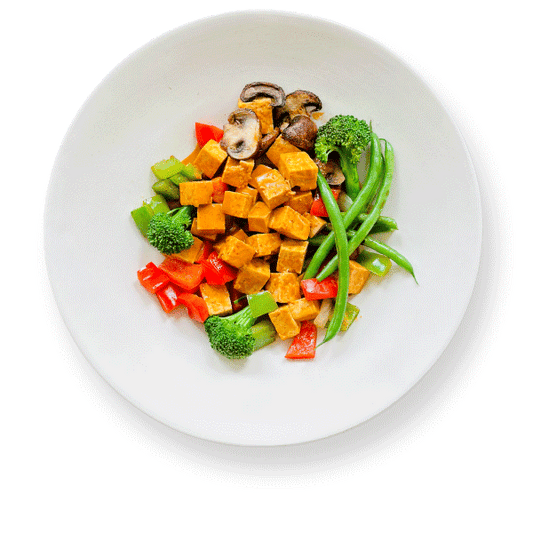 Coconut Red Curry Tofu