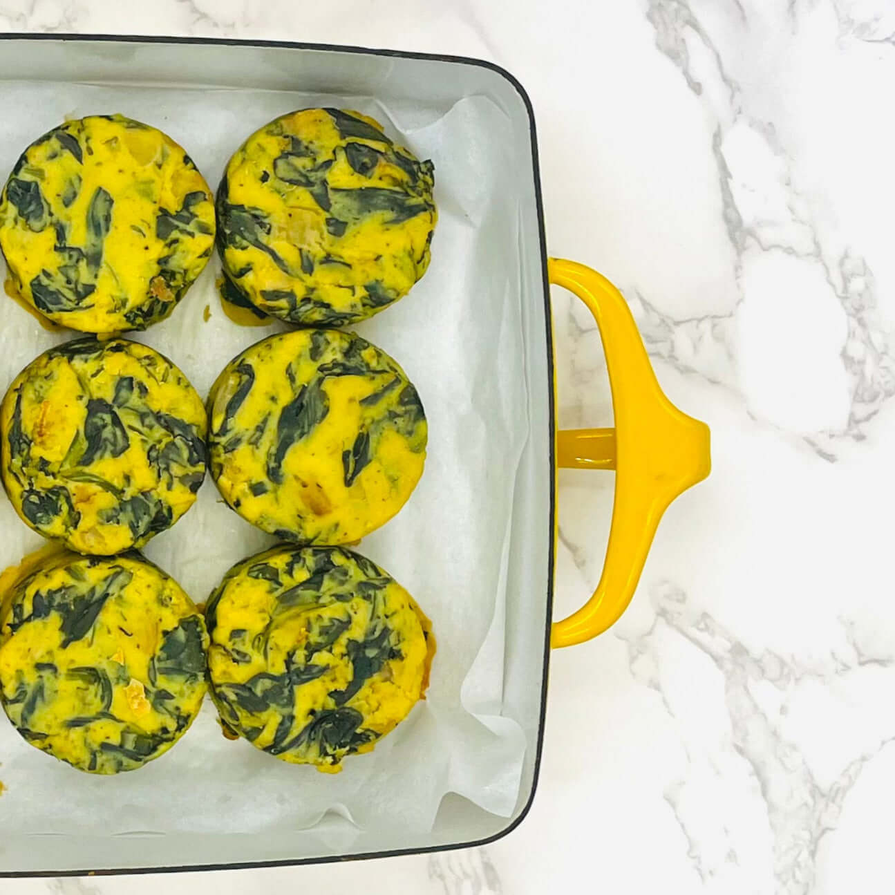 Spinach, 'Egg' + Caramelized Onion