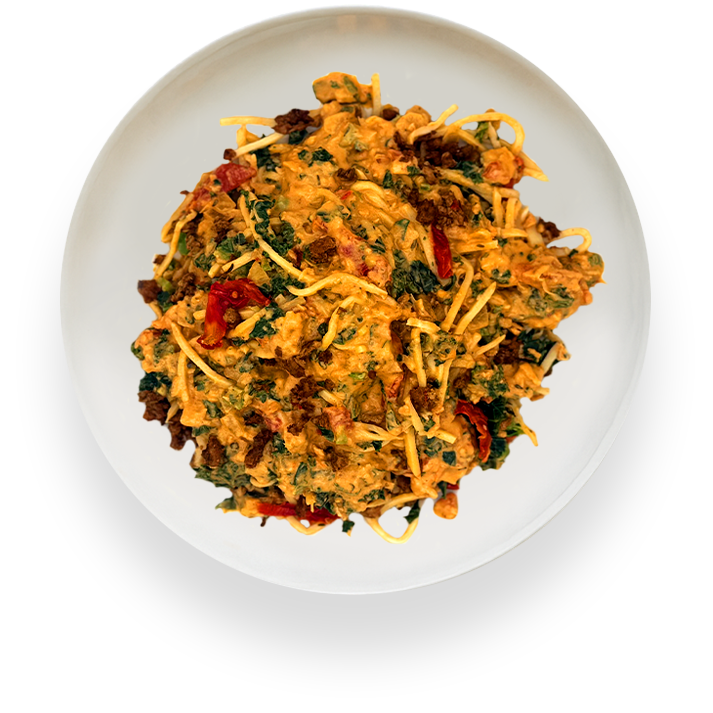 Creamy Tuscan + 'Sausage'