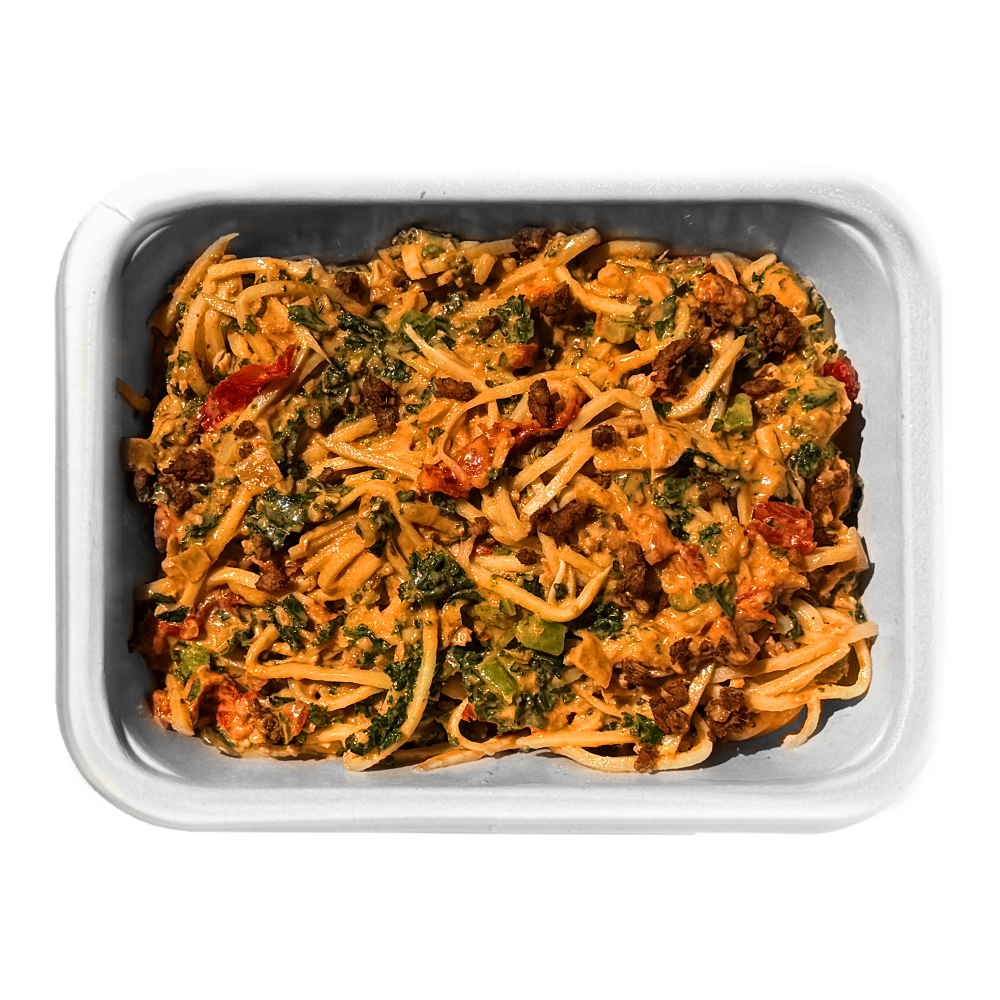 Creamy Tuscan + 'Sausage'