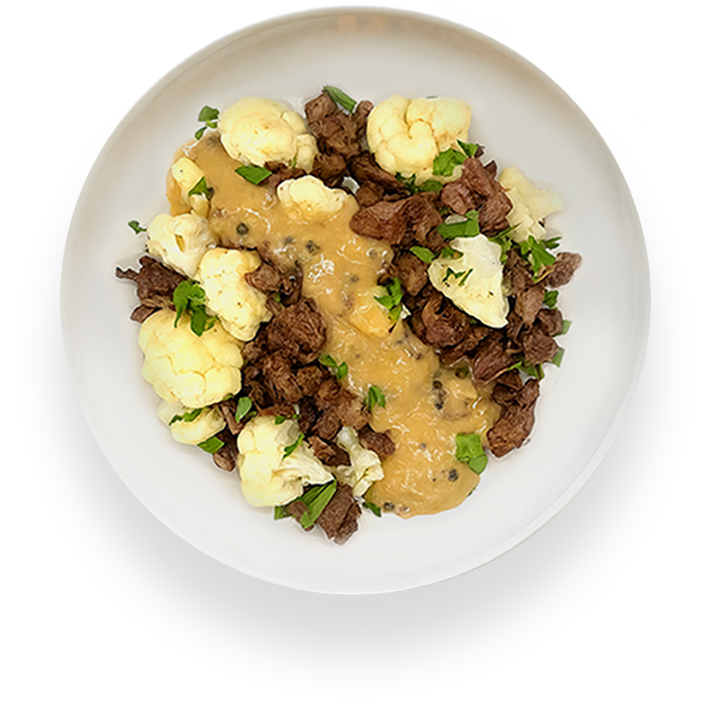 Creamy Peppercorn 'Steak'