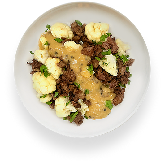 Creamy Peppercorn 'Steak'