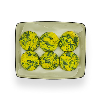 Spinach, 'Egg' + Caramelized Onion