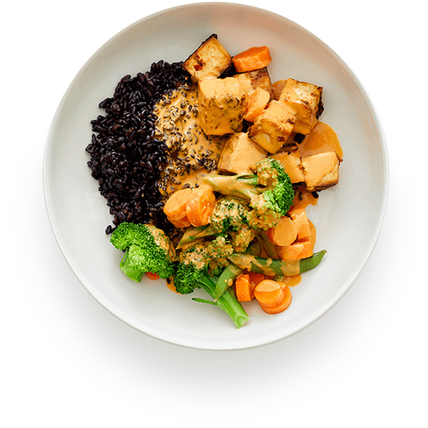 Creamy Thai Curry — high-protein plant-based meal