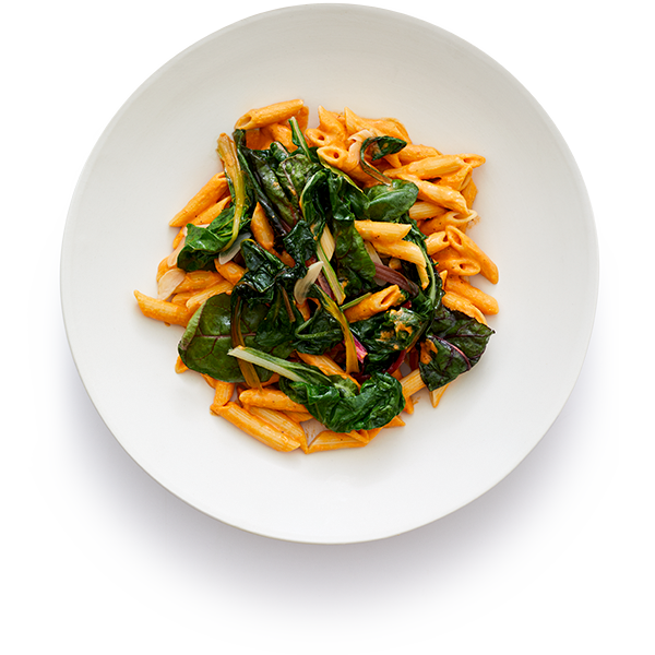 Roasted Red Pepper + Spinach